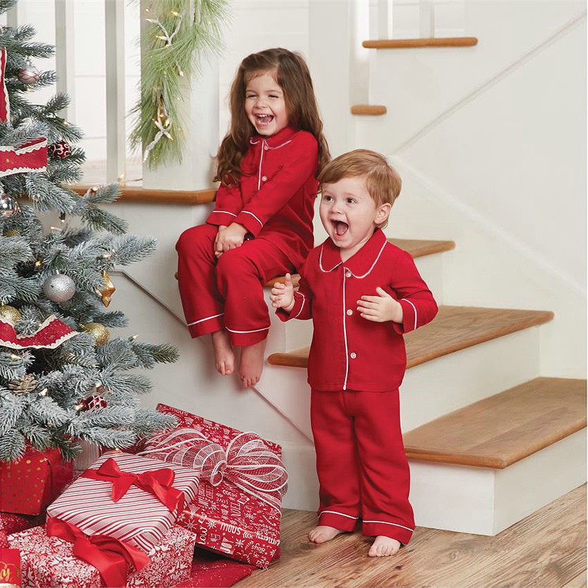 Baby Gown Nightwear - เด็กคริสต์มาส pjs ชุดนอนชุดนอนเด็กวัยหัดเดินเด็กทารกเด็กผู้หญิงห้อง Dressing Gown เสื้อผ้าชุด