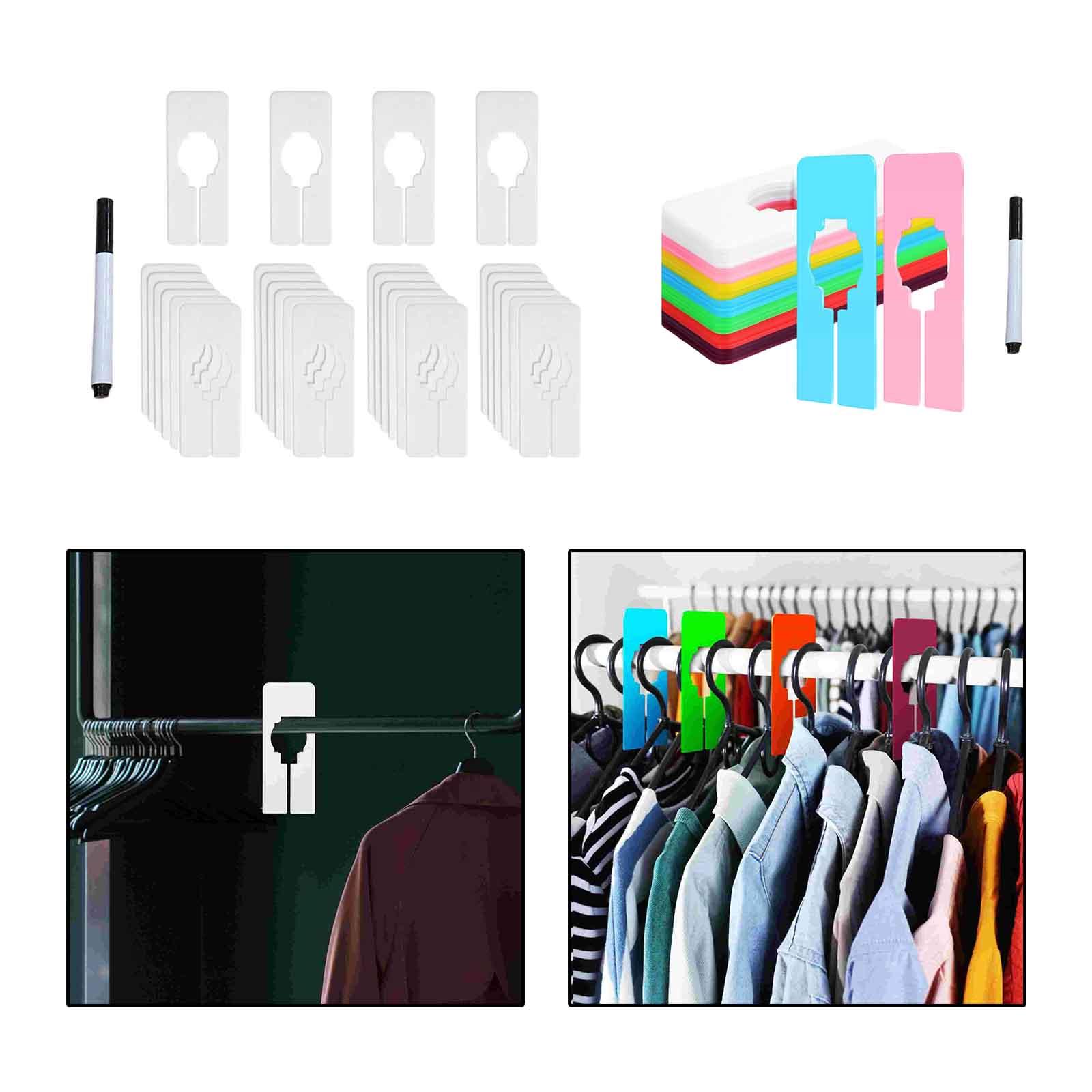 Baby Shop Clothing - ที่แบ่งช่องเสื้อผ้า 28 ชิ้น สำหรับตู้เสื้อผ้า ราวแขวนเสื้อผ้า ลิ้นชัก