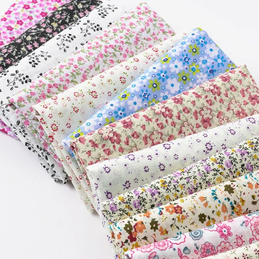 Baby Clothing Country - ผ้าฝ้ายลายดอกไม้เล็กๆ สไตล์คันทรี่ ผ้าพิมพ์ลายสำหรับตัดเย็บชุดเด็ก งานฝีมือ DIY และโครงการเสื้อผ้าฝ้ายทั้งหมด