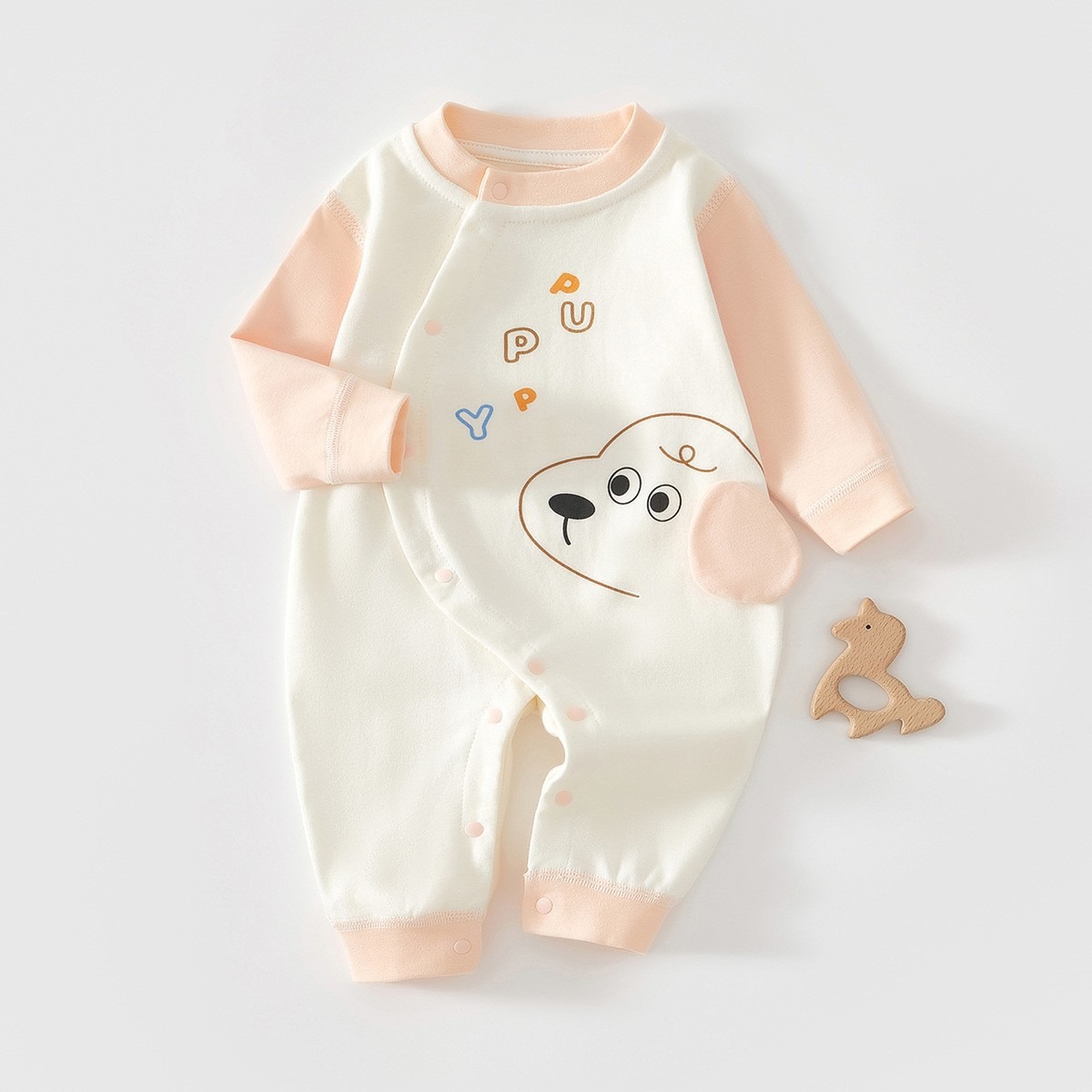 ชุดรอมเปอร์เด็กอ่อน ฤดูใบไม้ผล - Baby Clothing Factory บทวิจารณ์และราคา