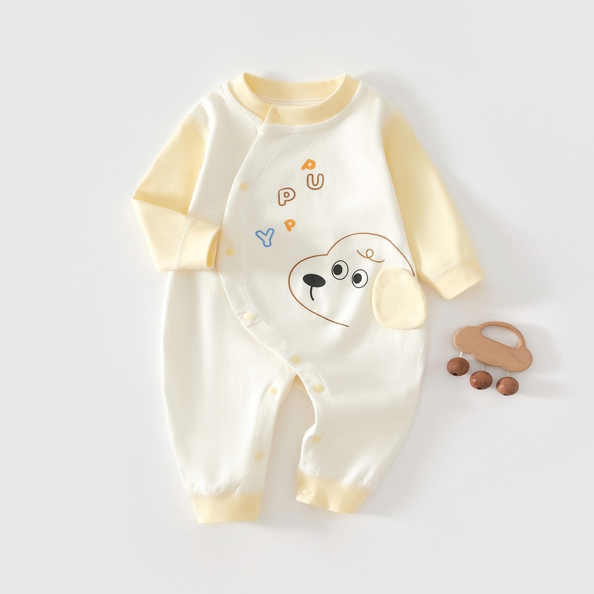 ชุดรอมเปอร์เด็กอ่อน ฤดูใบไม้ผล - Baby Clothing Factory บทวิจารณ์และราคา