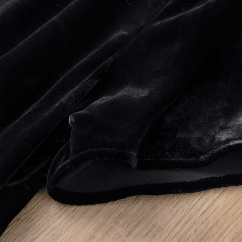 ชุดเดรสกำมะหยี่ไหมหม่อนแท้สำหร - Baby Xl บทวิจารณ์และราคา