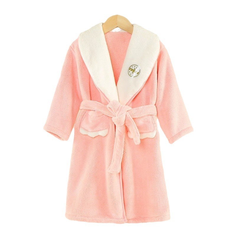 เด็กการ์ตูน Robe ฤดูหนาว Coral - Baby Gown Nightwear บทวิจารณ์และราคา