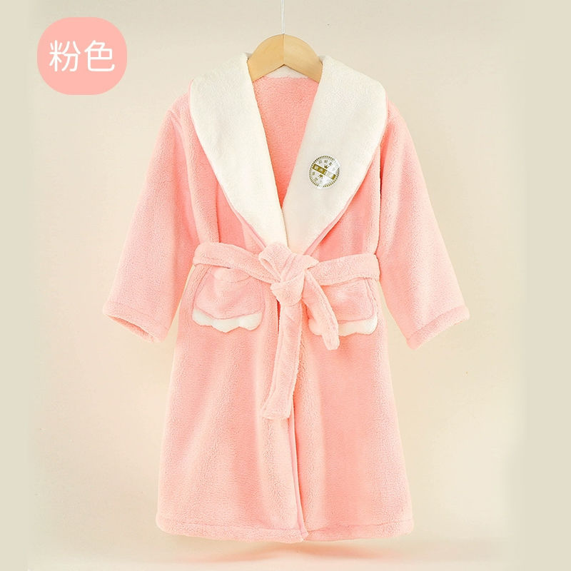 เด็กการ์ตูน Robe ฤดูหนาว Coral - Baby Gown Nightwear บทวิจารณ์และราคา