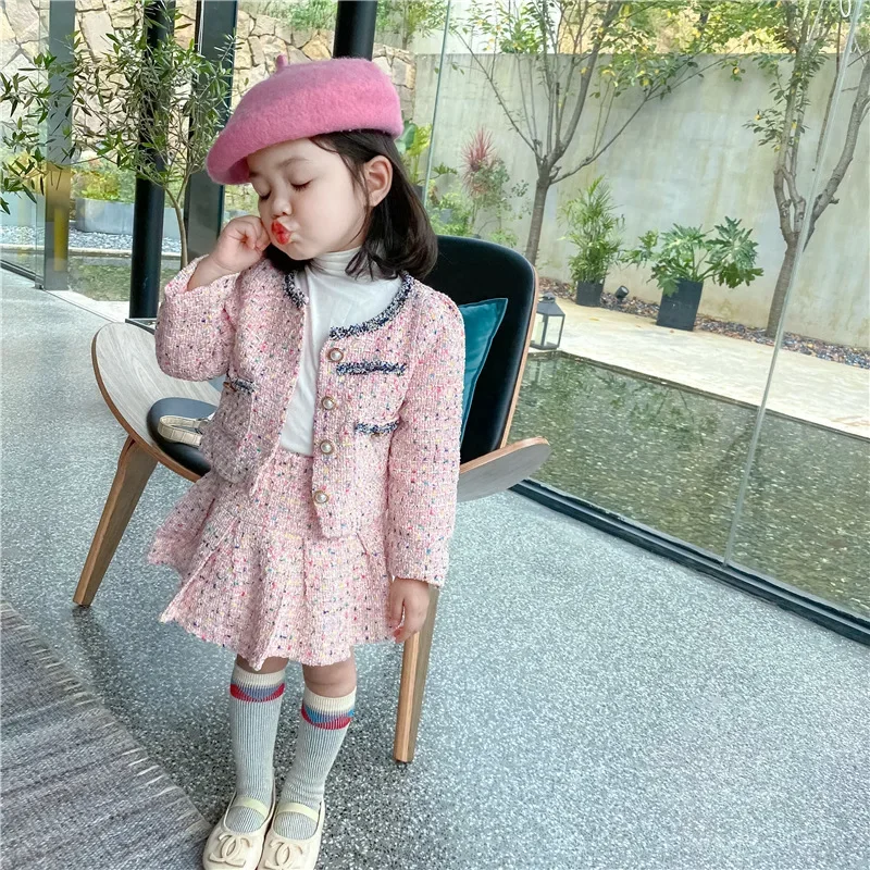 หญิง Tweed ชุดเสื้อผ้าฤดูใบไม้ - Baby Clothing Bundles บทวิจารณ์และราคา