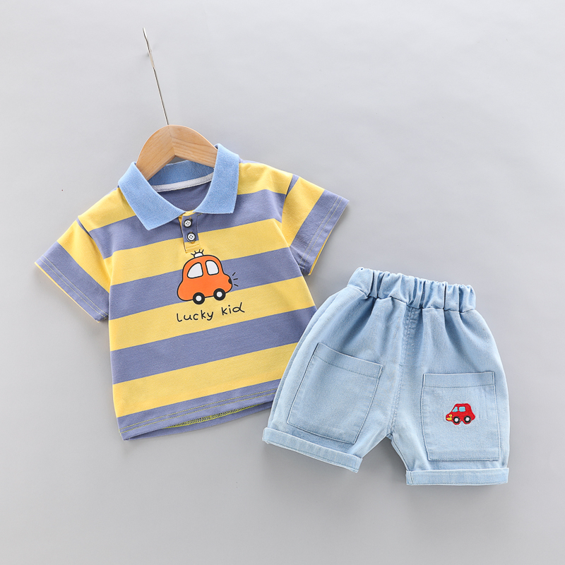 เสื้อโปโลเด็กผู้ชายคุณภาพสูง + - Baby Clothing Bundles บทวิจารณ์และราคา