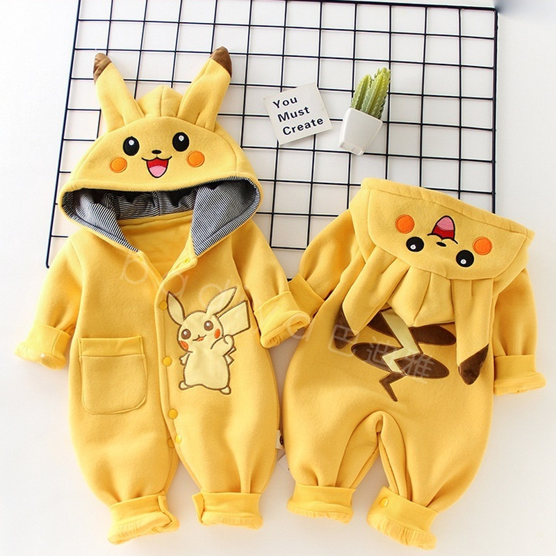 การ์ตูนพ็อกเก็ตมอนสเตอร์ชุดนอน - Romper Onesie Baby บทวิจารณ์และราคา