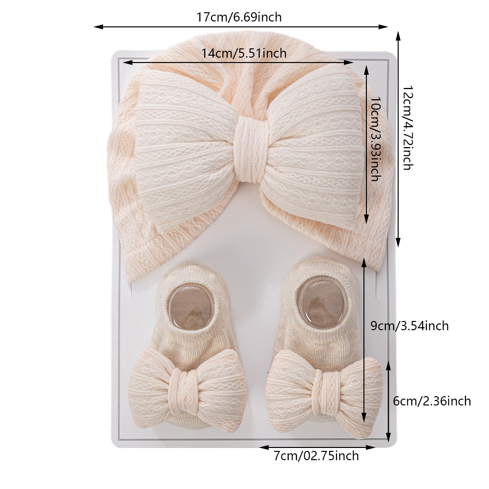 3 ชิ้น/เซ็ตหมวกเด็กถุงเท้าชุดห - Baby Xl บทวิจารณ์และราคา