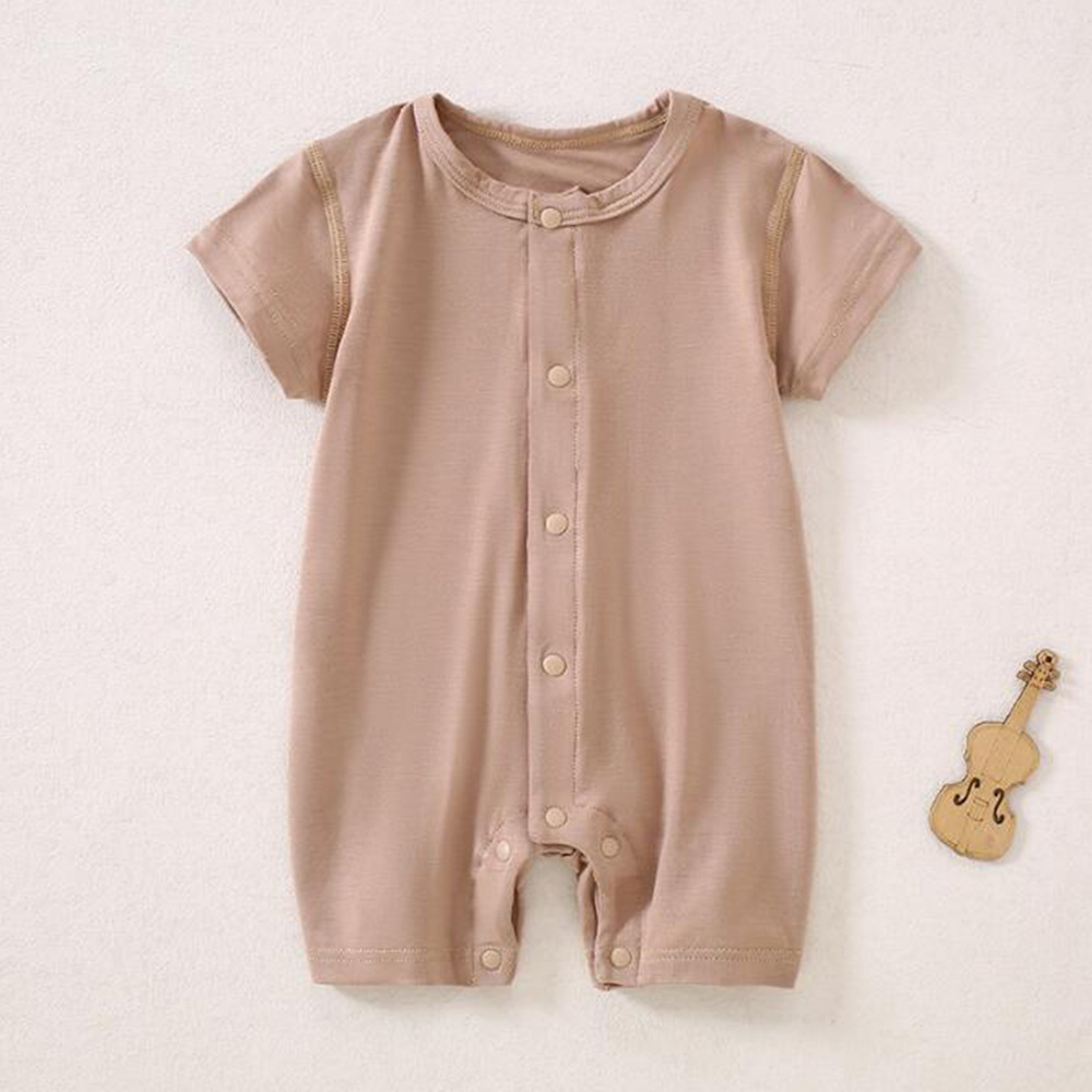 ชุดรอมเปอร์เด็กทารกแขนสั้น ผ้า - Baby Clothing Factory บทวิจารณ์และราคา