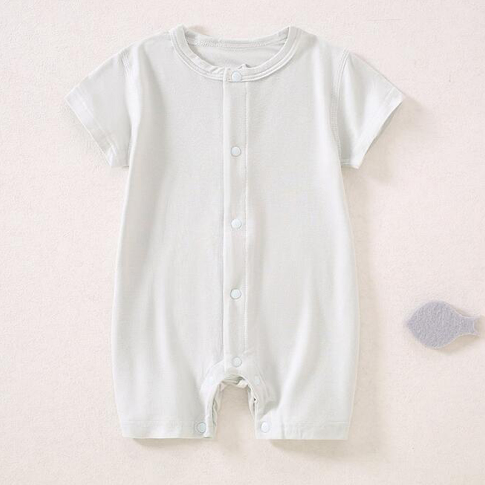 ชุดรอมเปอร์เด็กทารกแขนสั้น ผ้า - Baby Clothing Factory บทวิจารณ์และราคา